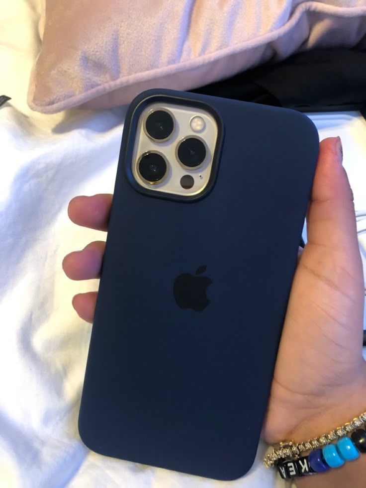 Ocean blue 13 pro max Original Silicone Case/Cover, Liquid Silicone Phone Case Soft Anti-Scratch Microfiber Lining, Full Body Shockproof Slim Cover/Case