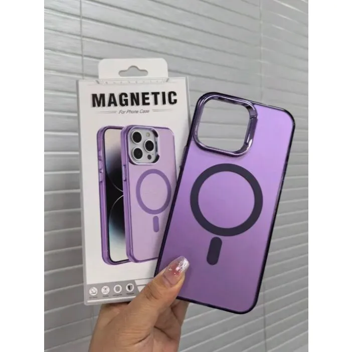 11 pro max Luxury matte semi clear magsafe case for iphone samsung 17 pro max,s25 ultra,16 pro max 
Anti fingerprint,oil proof,dust proof