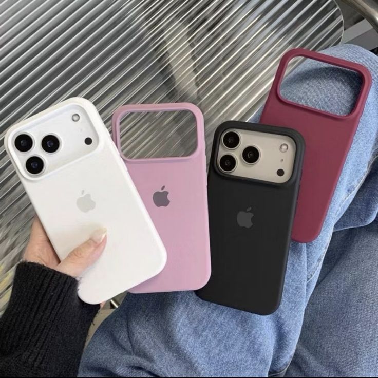 iPhone 17 Air Original Silicone Case/Cover, Liquid Silicone Phone Case Soft Anti-Scratch Microfiber Lining