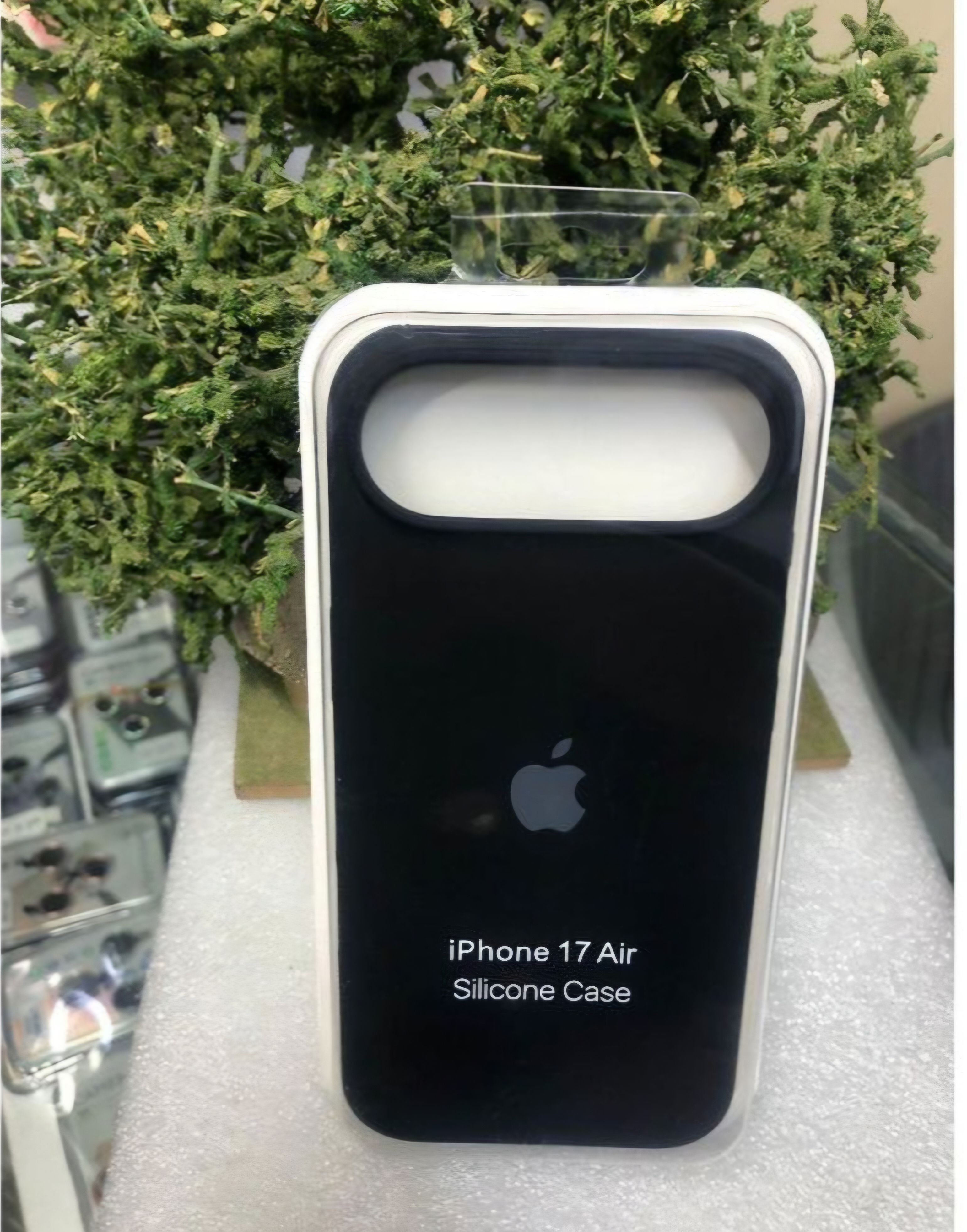 iPhone 17 Air Original Silicone Case/Cover, Liquid Silicone Phone Case Soft Anti-Scratch Microfiber Lining