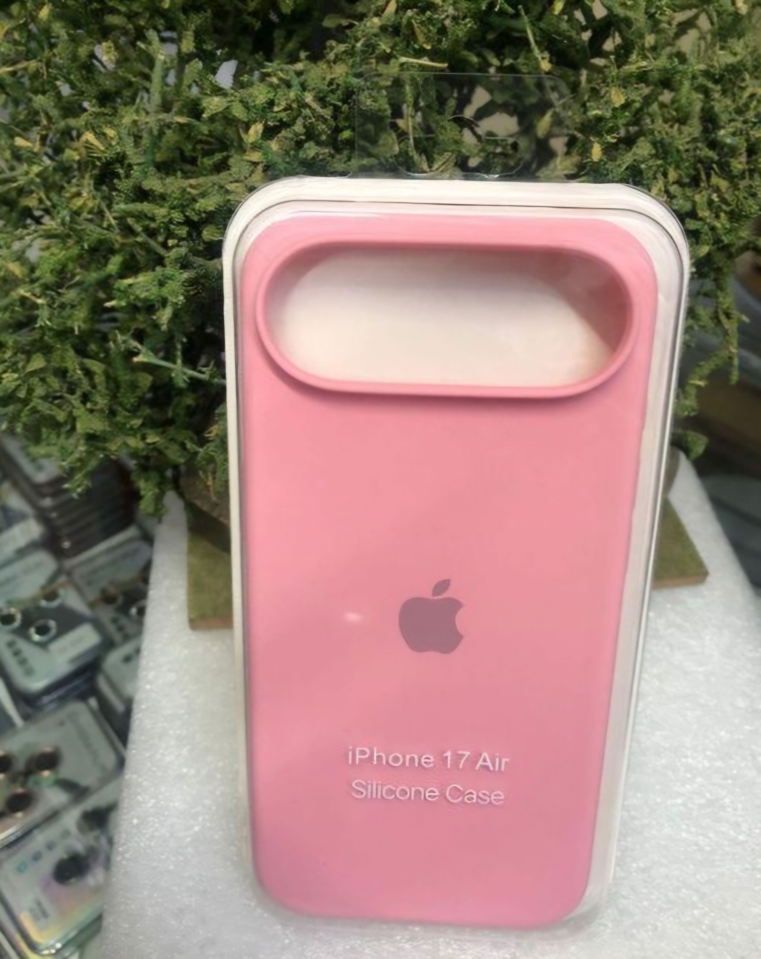 iPhone 17 Air Original Silicone Case/Cover, Liquid Silicone Phone Case Soft Anti-Scratch Microfiber Lining