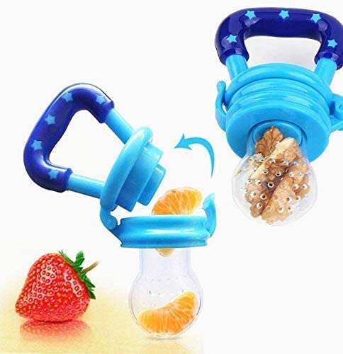 Natural Silicon Teether for Babies, Non-Toxic Food Grade, BPA-Free Silicon Teether for Infants, Freeze Safe Easy Teething & Chewing Play Toys for Baby