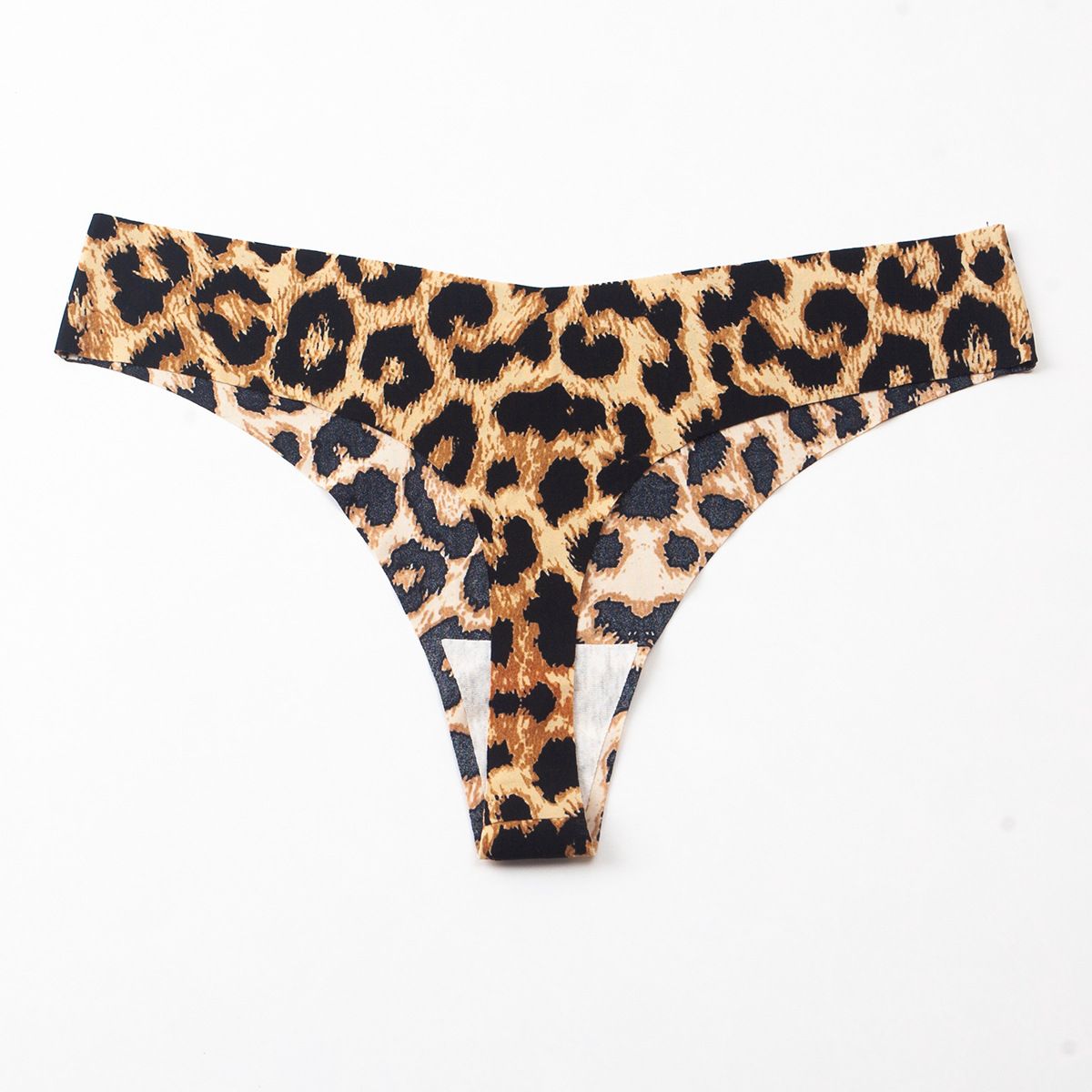 5PCS/8PCS Plus Size 50-90kgs Women's Leopard Underwear Thongs Panties Assorted Lace Splice Women's G-string Invisible briefs Underwear Clothing Ladies Super Soft Hollow out Ice Silk Panties M28