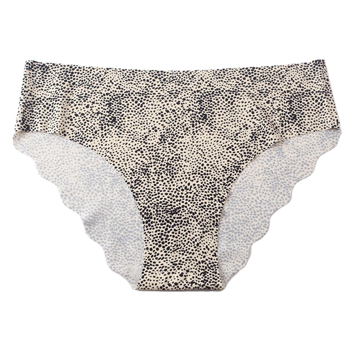 Plus Size 50-90kgs Fashion Women's Leopard Seamless Underwear Thongs Panties Assorted Lace Splice Women's G-string Invisible briefs Underwear Clothing Ladies Super Soft Low Waist Ice Silk Panties M30