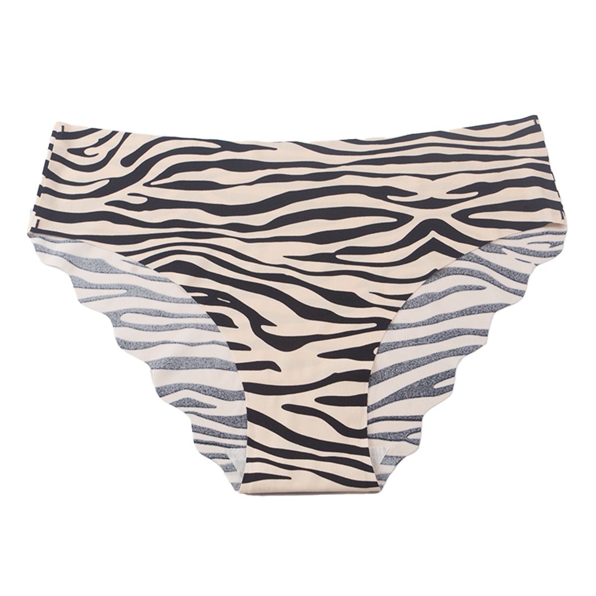 Plus Size 50-90kgs Fashion Women's Leopard Seamless Underwear Thongs Panties Assorted Lace Splice Women's G-string Invisible briefs Underwear Clothing Ladies Super Soft Low Waist Ice Silk Panties M30