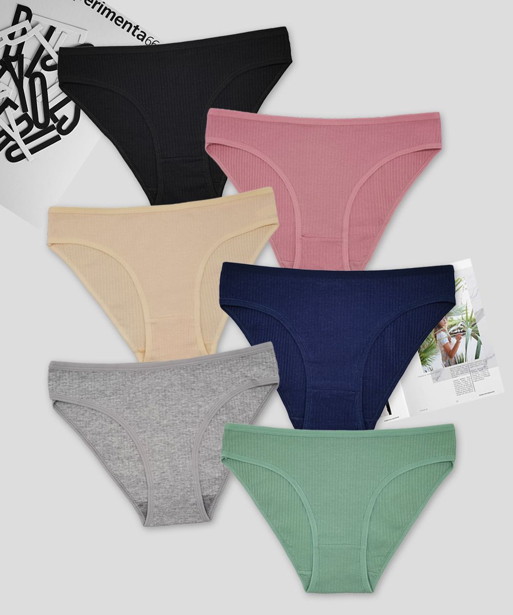 Good Quality Women Soft Cotton Underwear Thongs Panties Women Yoga Sports Underwear Invisible briefs Ladies Super Breathable Low Waist Cotton Panties M35