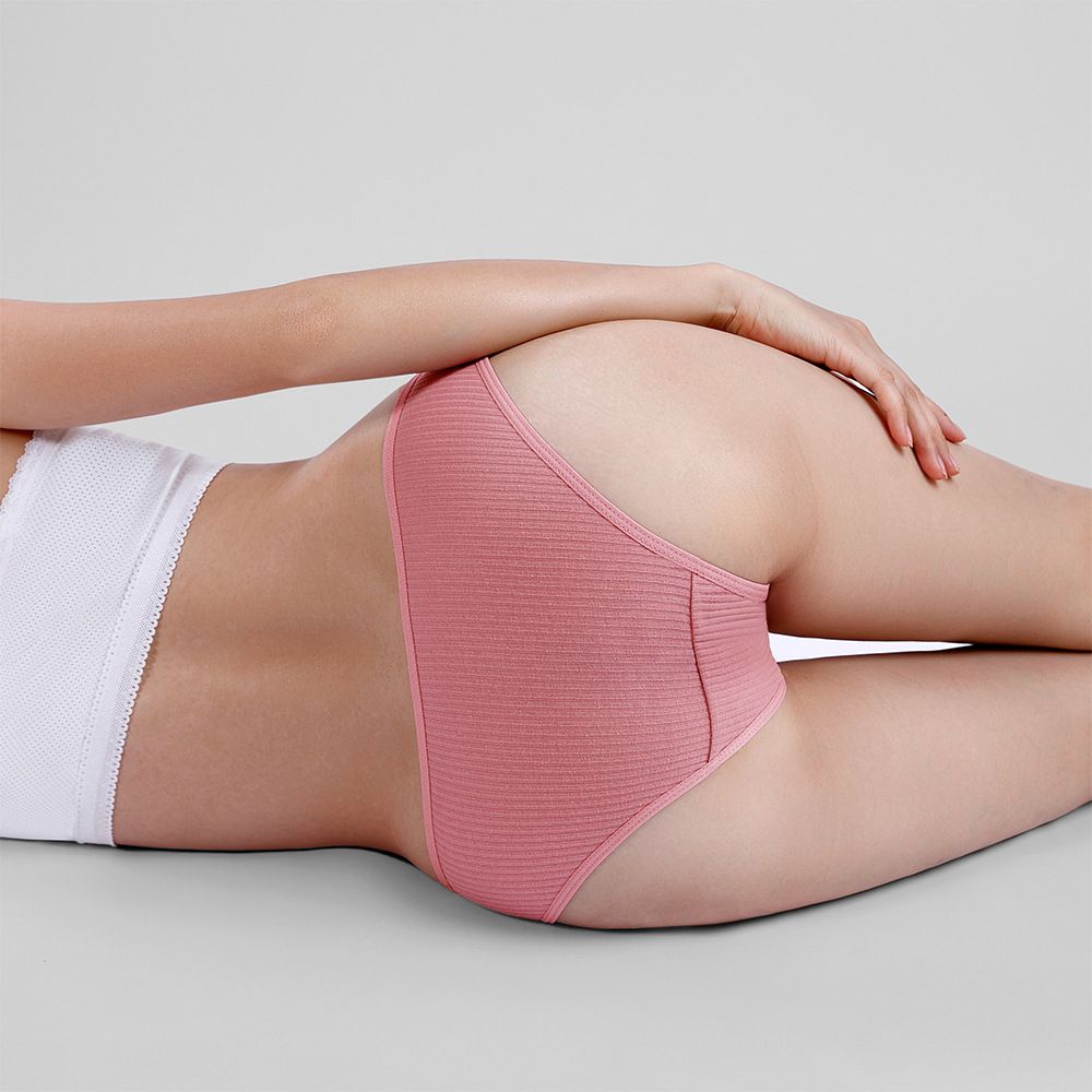 Good Quality Women Soft Cotton Underwear Thongs Panties Women Yoga Sports Underwear Invisible briefs Ladies Super Breathable Low Waist Cotton Panties M35