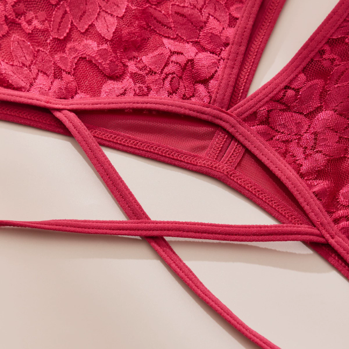 Plus Size XL-4XL Sexy Ladies Lingerie Cheeky Underwear Lace G-String Thongs T-Back Underpant Womens Lace Boyshorts Crotchless Sexy Panties Crisscross Strappy Hollow Back Underwear Hipster Briefs M46