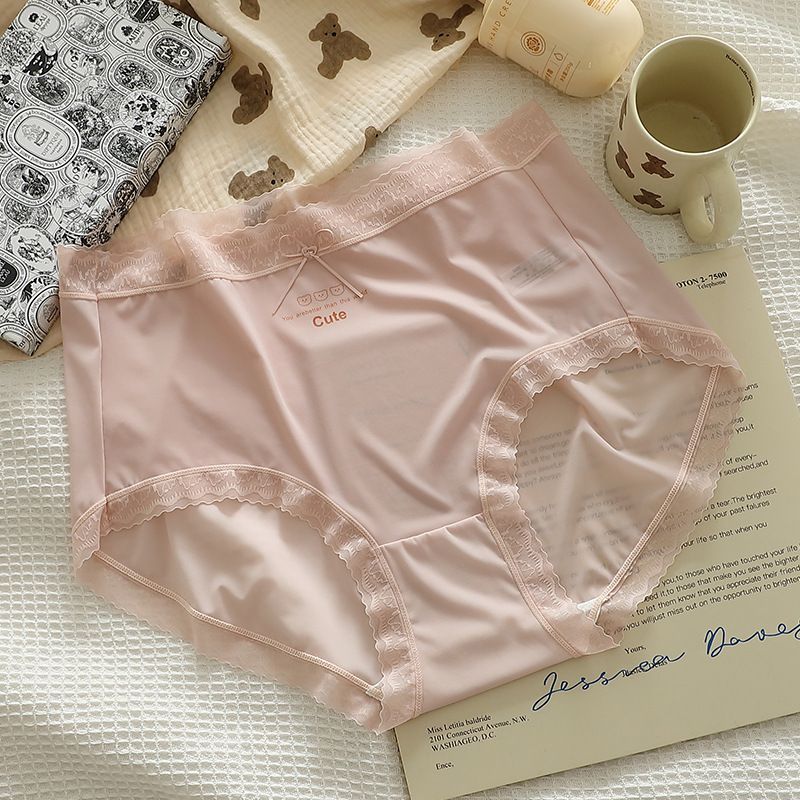 Ins Hot Sale Ladies Plus Size Ultra-thin Lace Flower Underpanties L~3XL Fashion Sweet Girls Seamless Underwear Lingerie Briefs Breathable Cheeky Panties Boyshorts M59