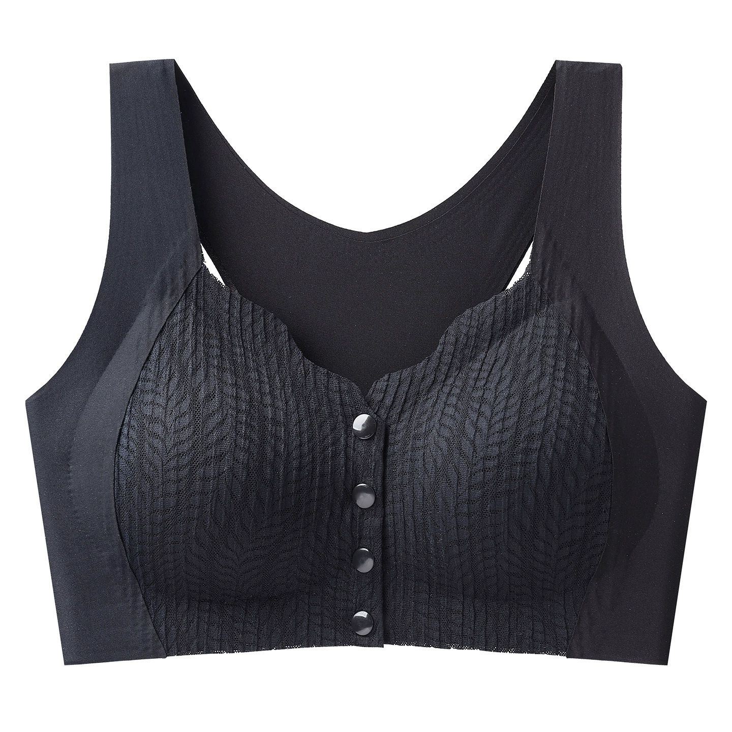 M-3XL Front Clasp Sports Bra Women Wireless Bras Suspenders Hot Girls Inside Sports Vest Sexy Outer Wear Bottoming Slim Ladies Lingerie Bras Breathable and comfortable M97