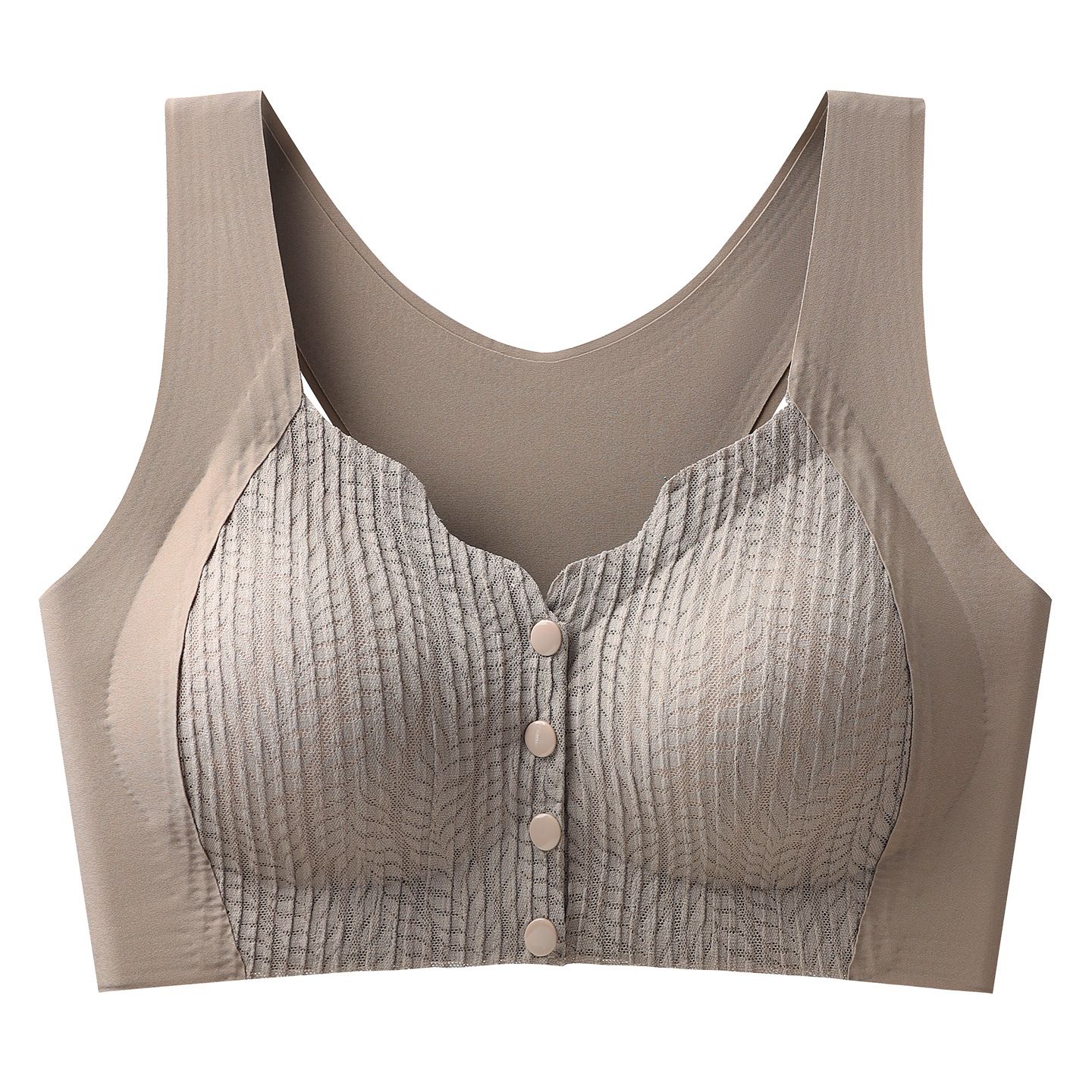 M-3XL Front Clasp Sports Bra Women Wireless Bras Suspenders Hot Girls Inside Sports Vest Sexy Outer Wear Bottoming Slim Ladies Lingerie Bras Breathable and comfortable M97