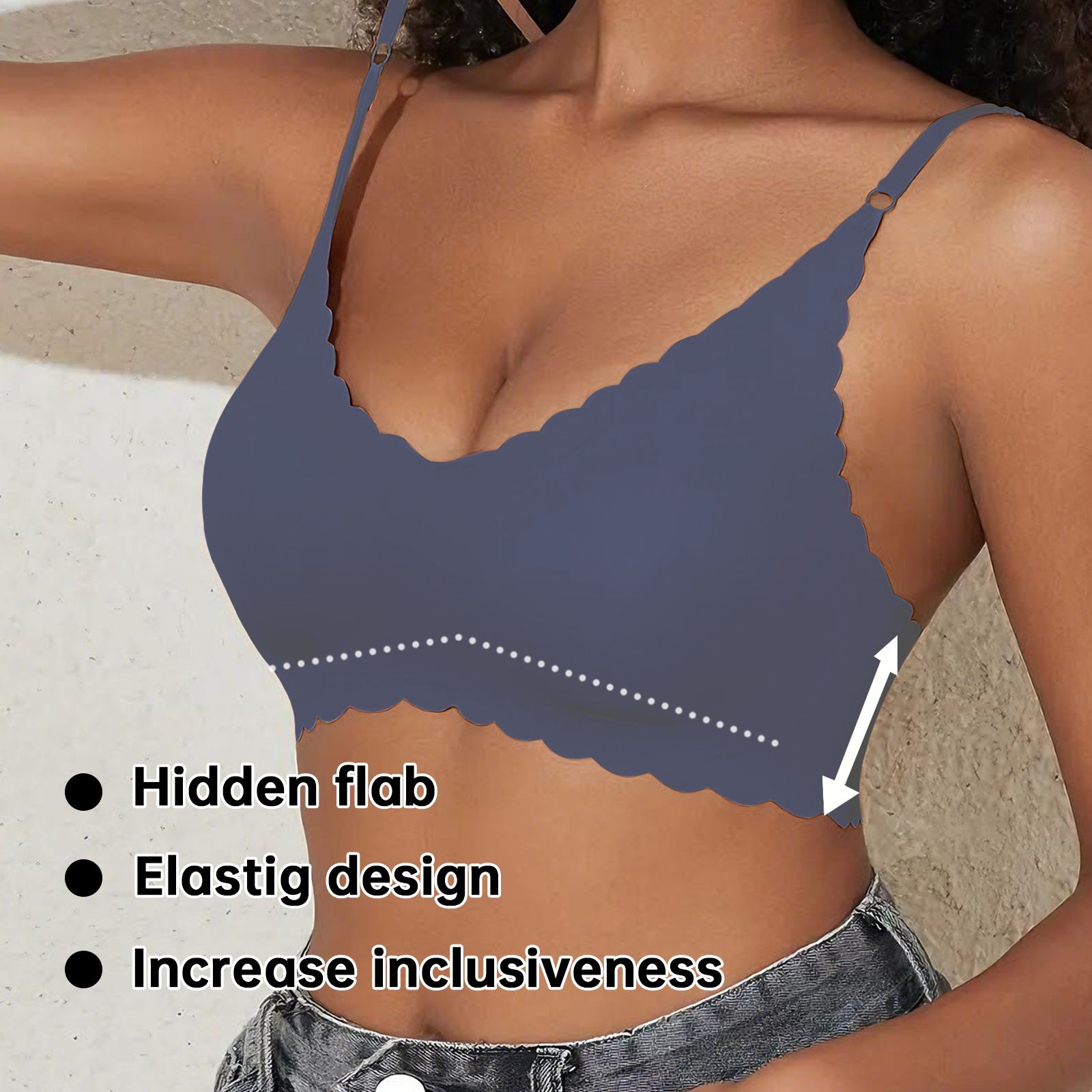 Top Fashion S-2XL Women Comfortable Sports Bra Women Wireless Yoga Bras Suspenders Hot Girls Inside Dance Bras Sexy Outer Wear Bottom Slim Ladies Lingerie Bras Breathable  M100