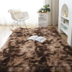 5x8 Fluffy Carpet – Soft Plush Area Rug | Thick Shaggy Living Room & Bedroom Mat | Non-Slip Warm Floor Carpet