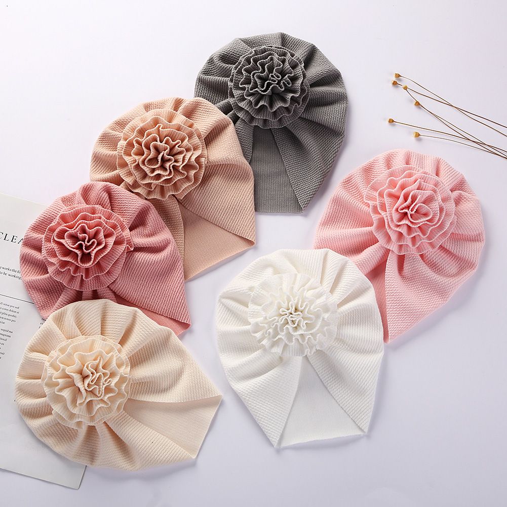 Cozy All-Day Baby Turban Hat – Stretchy, Soft & Breathable Head Wrap for Newborn, Infant & Toddler (0-3 Years), Cute & Comfortable for Home, Outings, Naps & Photo Shoots
