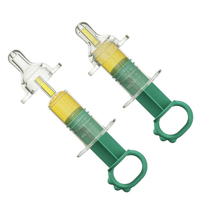 Complete 4-in-1 Baby Medicine Kit – Syringe, Dropper, Storage Case & Cleaning Stick, Anti-Choke Design for Precise Dosing, Hassle-Free Feeding for Newborns & Infants, Perfect for Home,&Travel