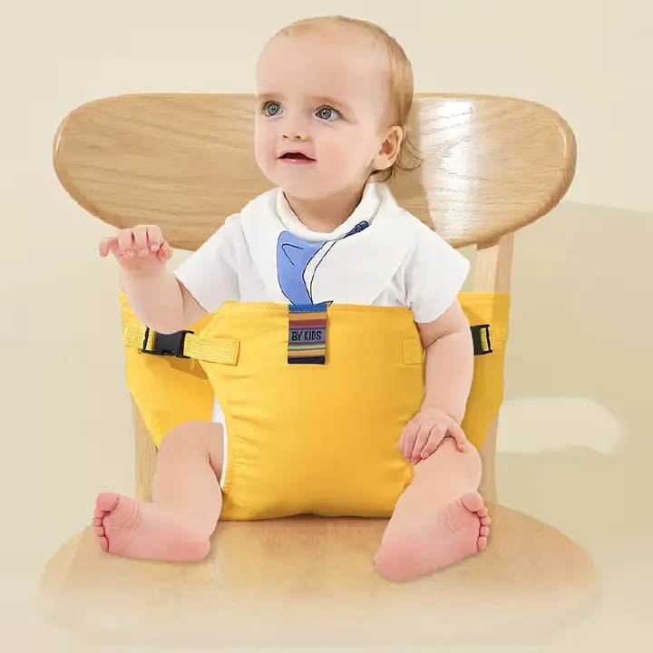 Portable Dining Chair Safety Belt for Kids | Universal Adjustable Strap for Restaurant High Chairs | Essential Eating Out & Travel Protector