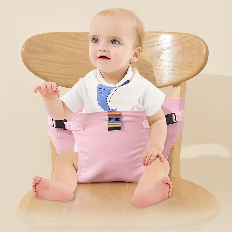 Portable Dining Chair Safety Belt for Kids | Universal Adjustable Strap for Restaurant High Chairs | Essential Eating Out & Travel Protector
