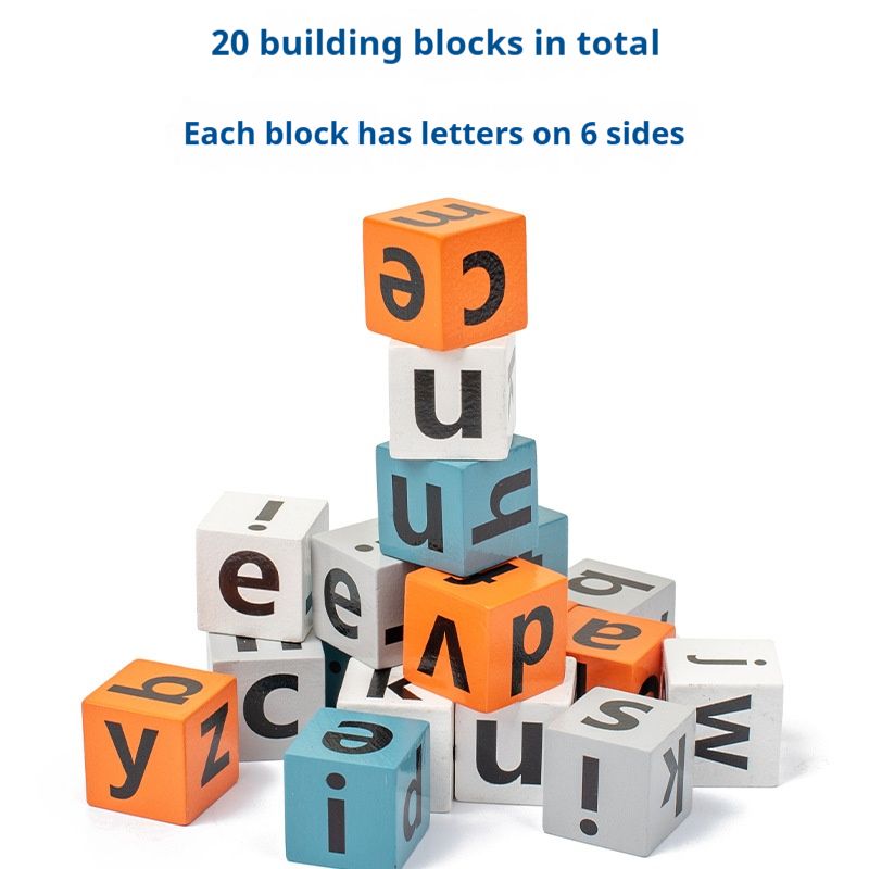 Race to Spell!  Word Cube Game – Fun Alphabet Learning Toy with Color Blocks & Cards | Interactive Preschool Activity for Kids 3+ | Ideal Gift for Boys & Girls