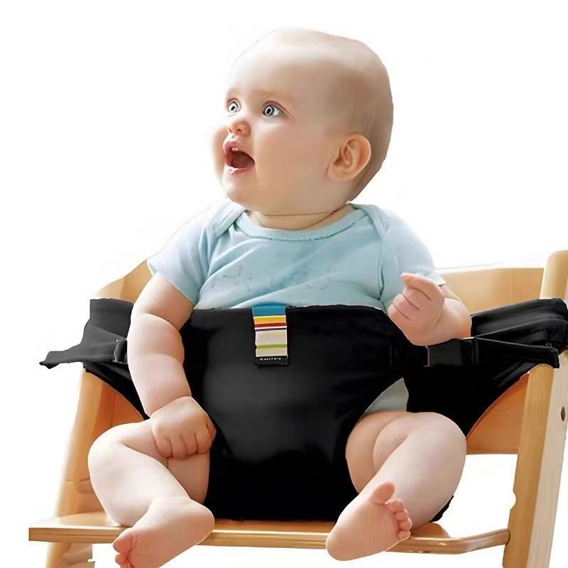 Portable Dining Chair Safety Belt for Kids | Universal Adjustable Strap for Restaurant High Chairs | Essential Eating Out & Travel Protector