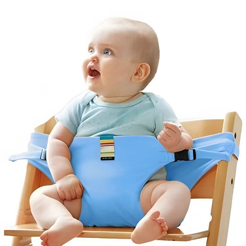 Portable Dining Chair Safety Belt for Kids | Universal Adjustable Strap for Restaurant High Chairs | Essential Eating Out & Travel Protector