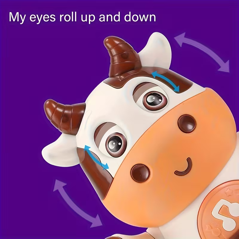 Party Star! Singing & Dancing Robot Cow – Lights Up Any Room | The Ultimate Fun for Boys & Girls