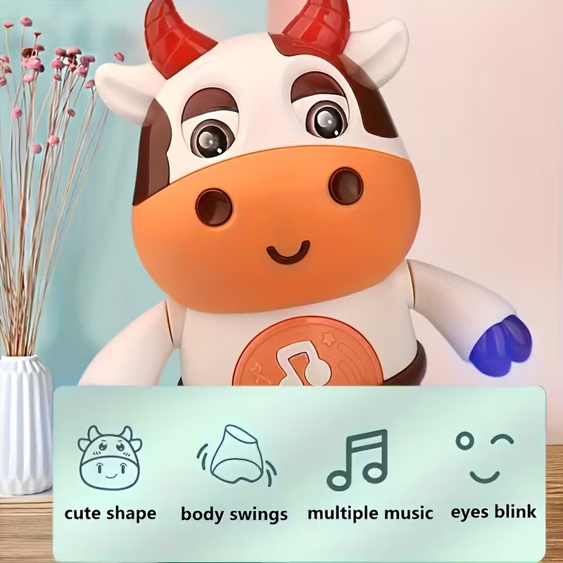 Party Star! Singing & Dancing Robot Cow – Lights Up Any Room | The Ultimate Fun for Boys & Girls