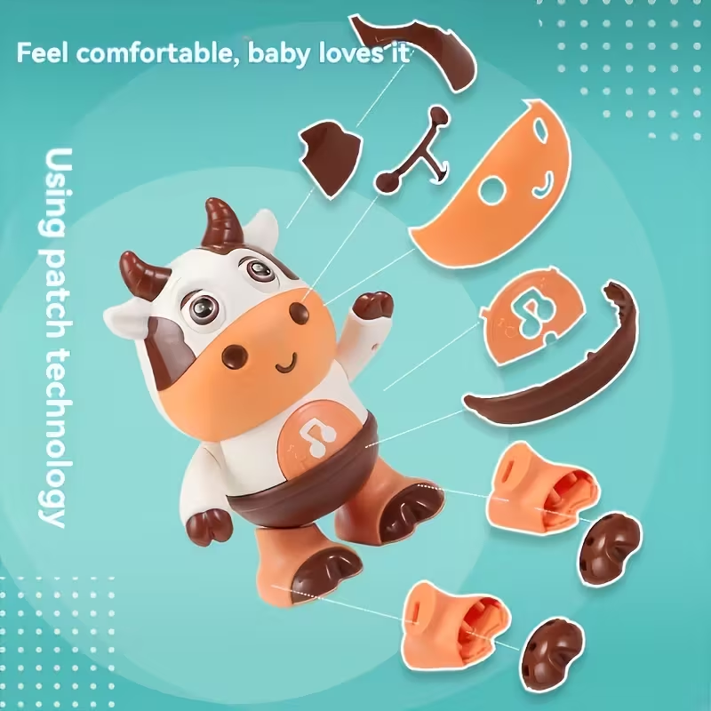 Party Star! Singing & Dancing Robot Cow – Lights Up Any Room | The Ultimate Fun for Boys & Girls