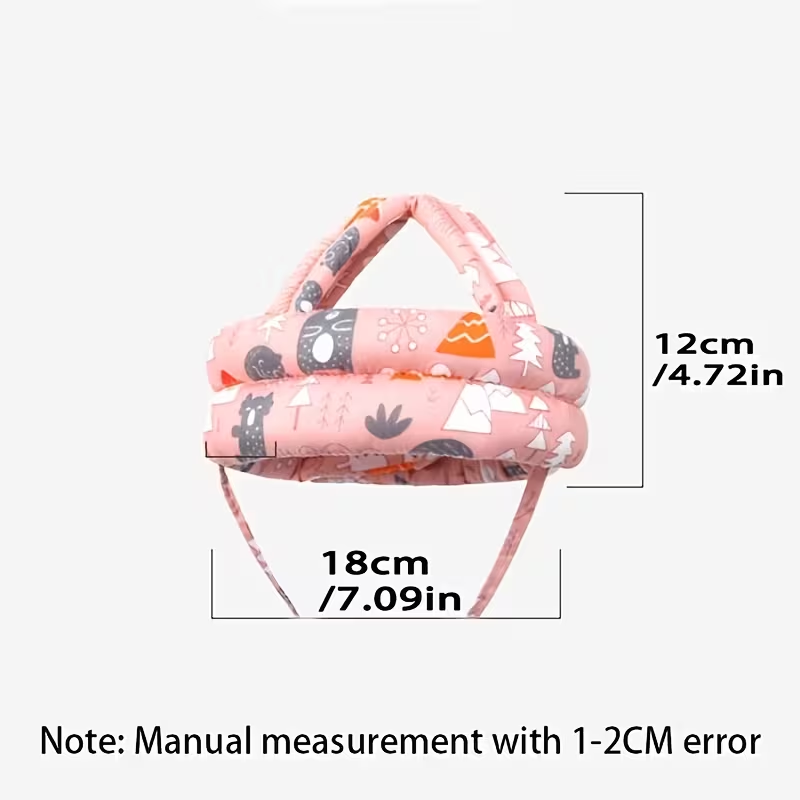 360° Protection! No More Bumped Heads, No Need to Hover. Toddler Safety Hat – Soft, Breathable, Adjustable for 6-24 Months. Let Them Crawl & Walk Freely While You Relax.