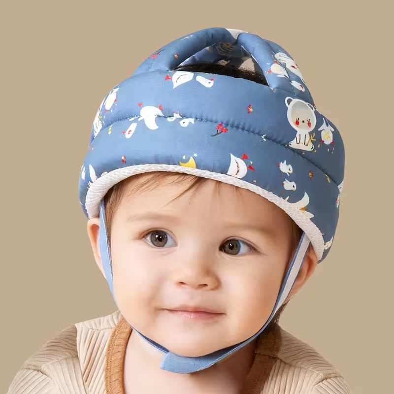 360° Protection! No More Bumped Heads, No Need to Hover. Toddler Safety Hat – Soft, Breathable, Adjustable for 6-24 Months. Let Them Crawl & Walk Freely While You Relax.