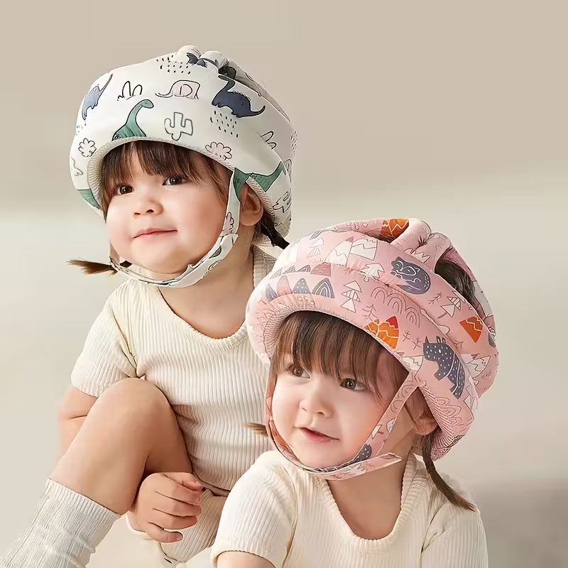 360° Protection! No More Bumped Heads, No Need to Hover. Toddler Safety Hat – Soft, Breathable, Adjustable for 6-24 Months. Let Them Crawl & Walk Freely While You Relax.