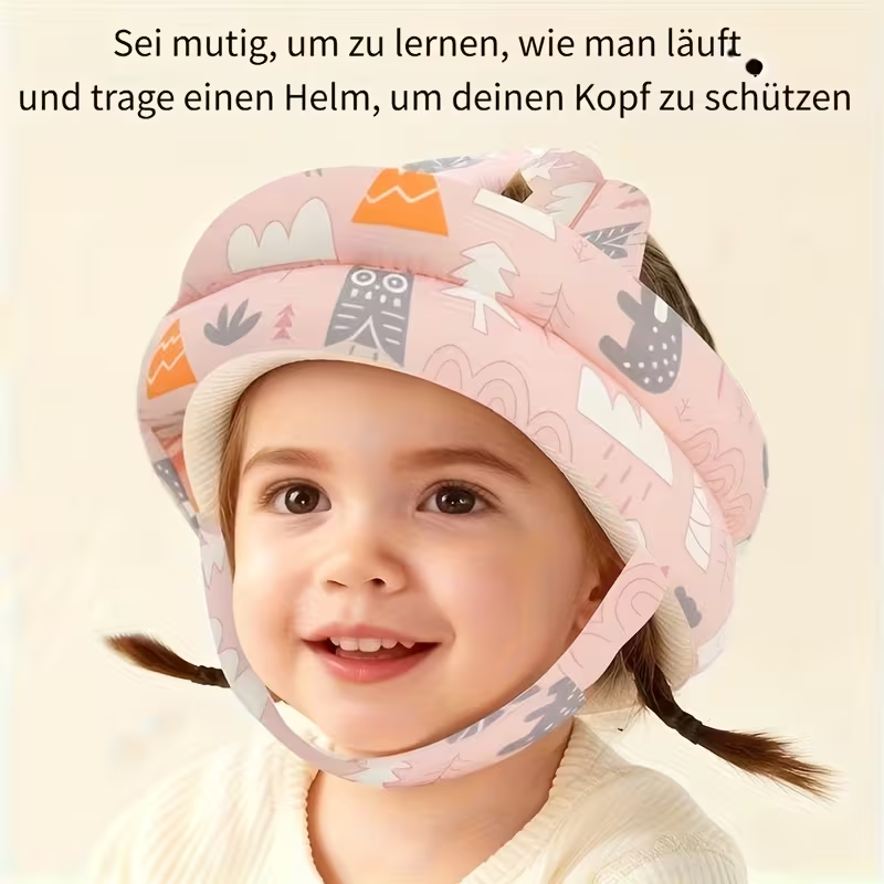 360° Protection! No More Bumped Heads, No Need to Hover. Toddler Safety Hat – Soft, Breathable, Adjustable for 6-24 Months. Let Them Crawl & Walk Freely While You Relax.