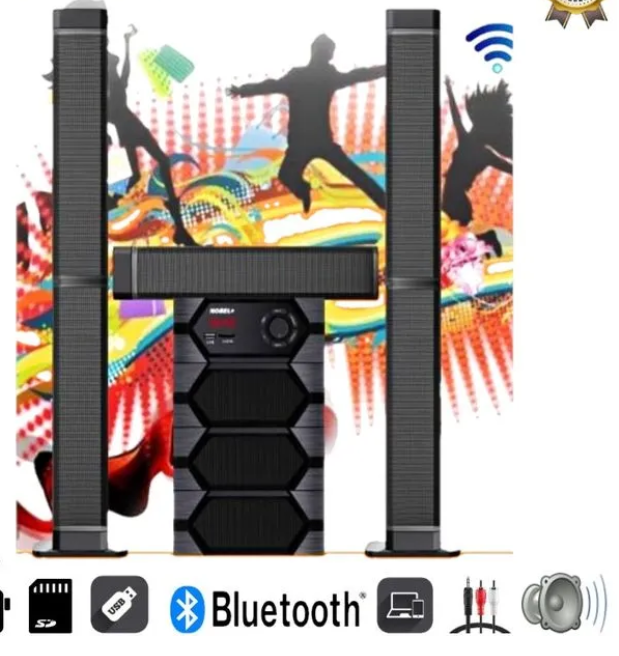 Nobel TALL BOY SPEAKERS-BT HOMETHEARE-55000W PMPO- NB 2080