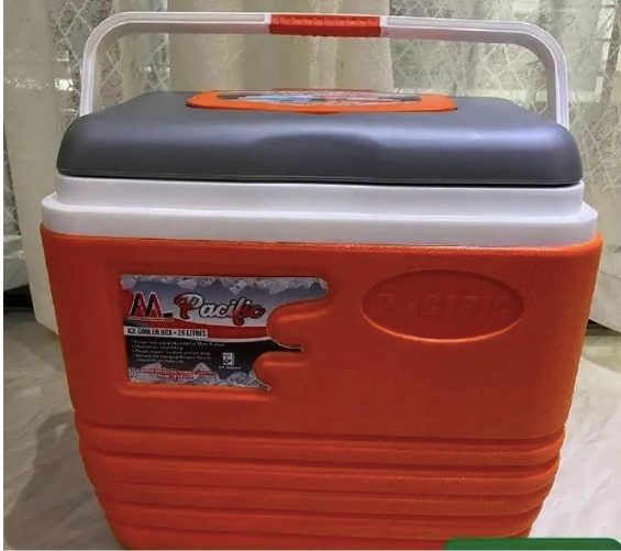 4.5L PACIFIC COOLER BOX WITH CARRYING HANDLE DOUBLE LAYER PORTABLE MPACIFIC ICE COOLER BOX 4.5LITRES