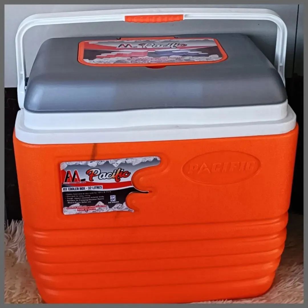 4.5L PACIFIC COOLER BOX WITH CARRYING HANDLE DOUBLE LAYER PORTABLE MPACIFIC ICE COOLER BOX 4.5LITRES
