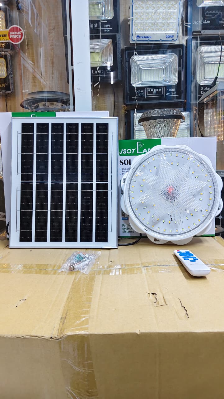 100W, 200W,300W Solar lights solar ceiling lights indoor solar lights solar indoor lights corridor lights