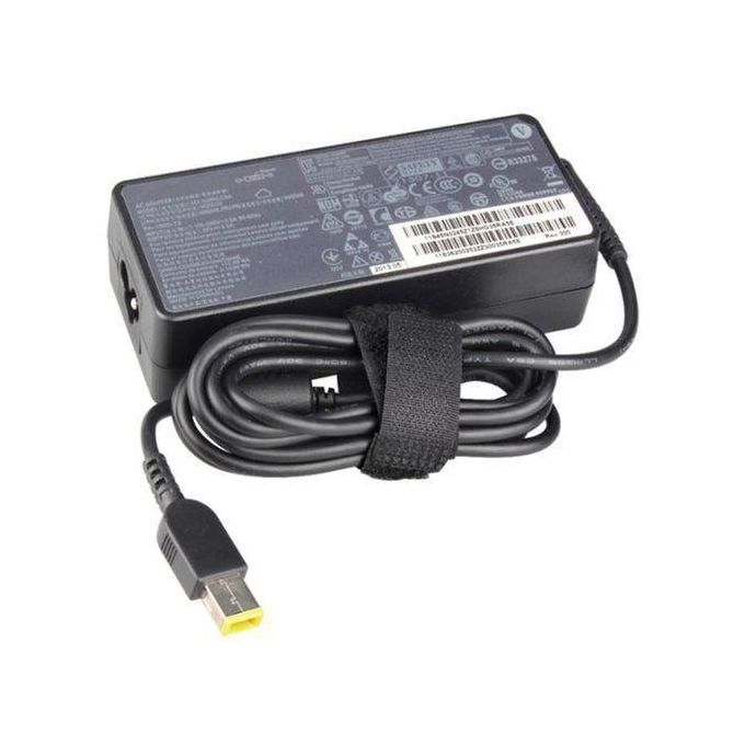 Brand new Lenovo Thinkpad Laptop Charger 20V 3.25A 65W Square USB Pin for think pads yellow rectangle slim tip connector