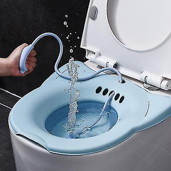 Postpartum Bath Tub (Toilet Fit), Portable Sitz Bath For Toilet, Postpartum Sitz Bath Soaking Tub, Over-the-Toilet Sitz Bath Basin.Fits Over Toilet Seat: Convenient and easy to use.
Portable Design: L