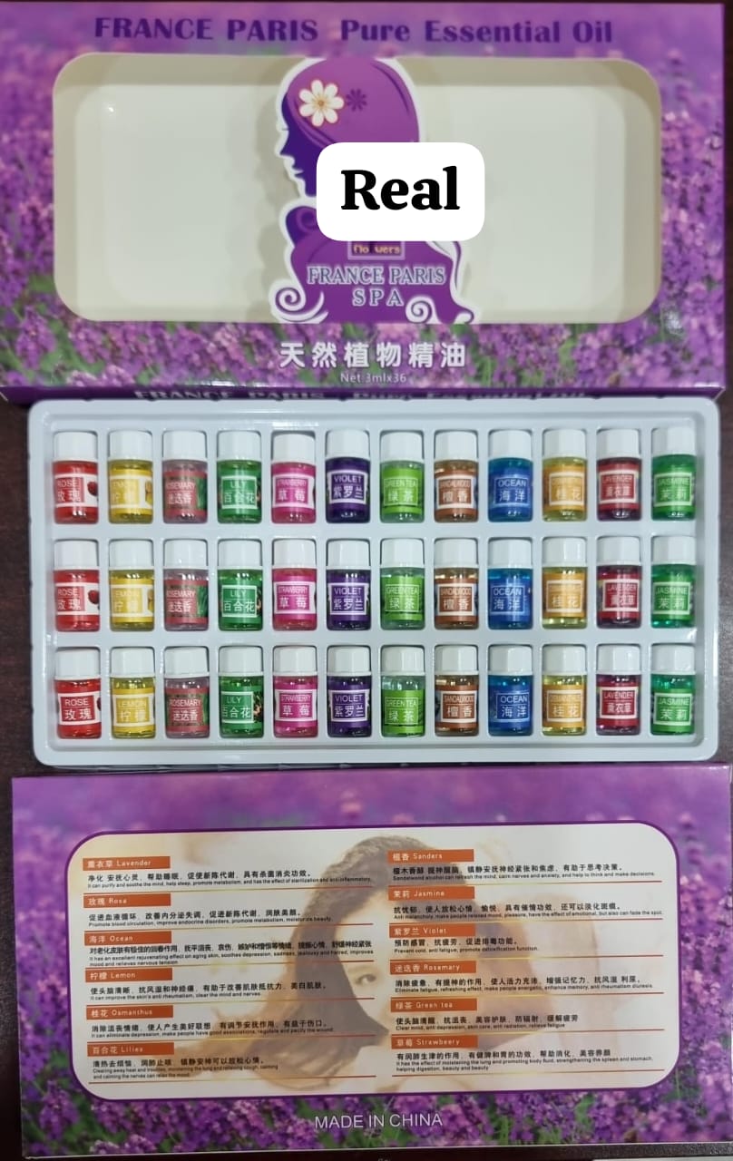 ✅️✅️New arrival⛳💤36pcs Essential Oils Set Perfect For Diffuser, Humidifier,Aromatherapy.Non-toxic and water-soluble. 
Can improve sanitation and eliminate odors, decomposition of smoke and to purify