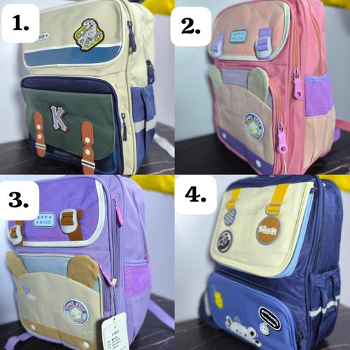 Heavy Capacity School Back Pack Bag, Suitable for grade 1-4 for boys/girls.Durable and long-lasting material

Multiple compartments for easy organization

Smooth zipper closure

Adjustable padded shou