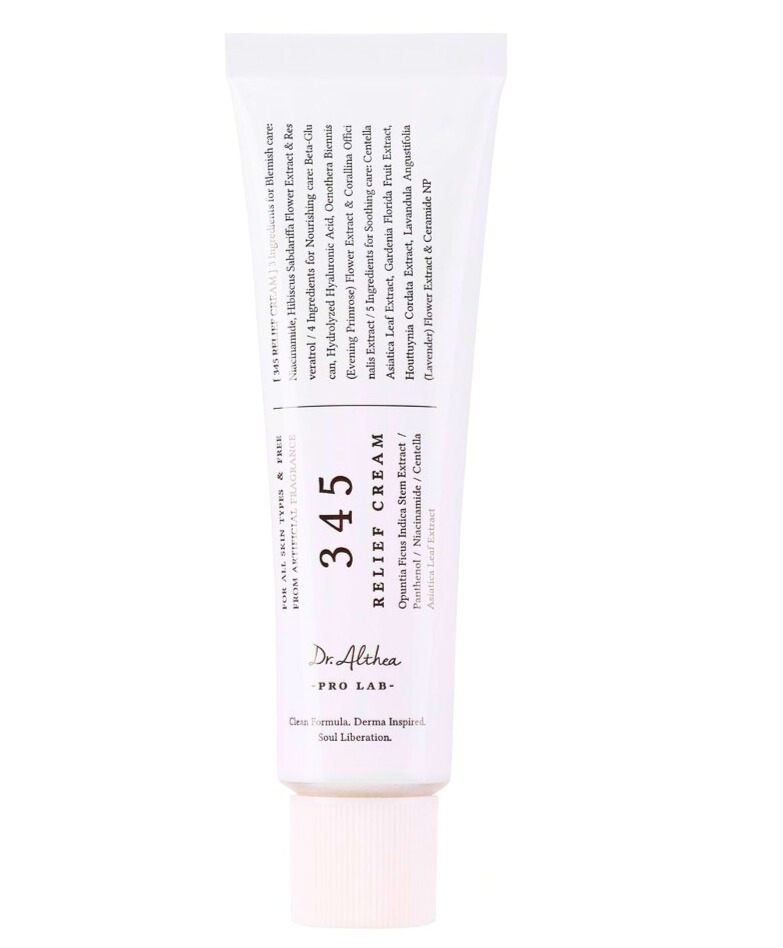 Dr. Althea 345 Relief Cream 50ml – Soothing & Repair Moisturizer