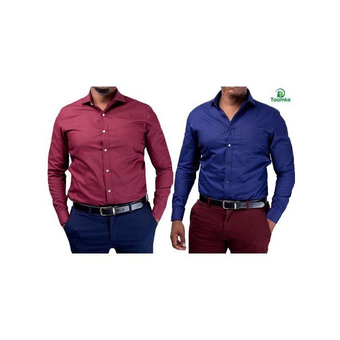 Turkey Men Long Sleeve Cotton Shirts A Pack Of 4pcs HIGH QUALITY OFFICIAL SHIRTS STOCK CLEARANCE OFFER