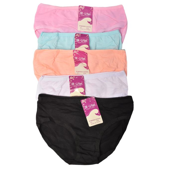 Girls' Assorted Print Underwear Kids Panties Comfort  Briefs Hot Pants Pack Of 3