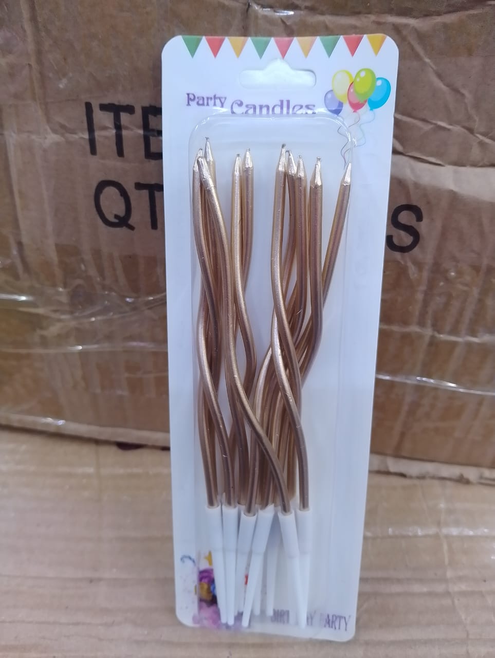 Spiral Birthday Candles – Colorful Party Cake Candles, Long-Lasting, Decorative, Kids & Adults, Fun Birthday Celebration, Home & Party Decoration, Easy to Use