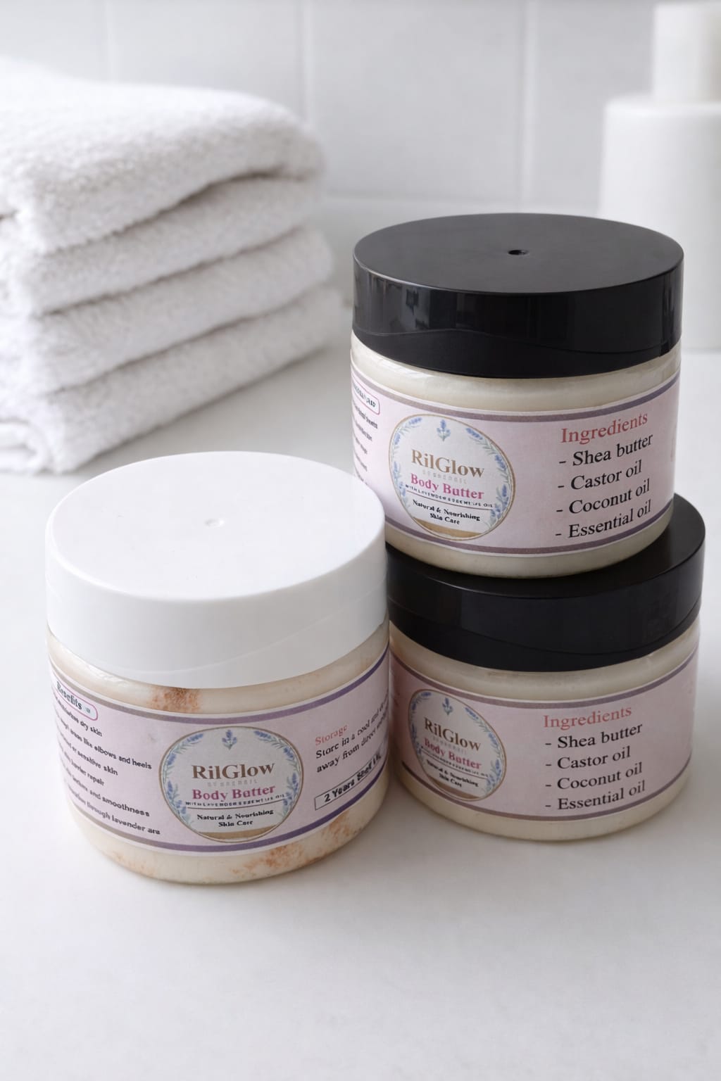 Lavender Shea Whipped Body Butter – Silky Skin with an anti-aging and anti-inflammatory effect.