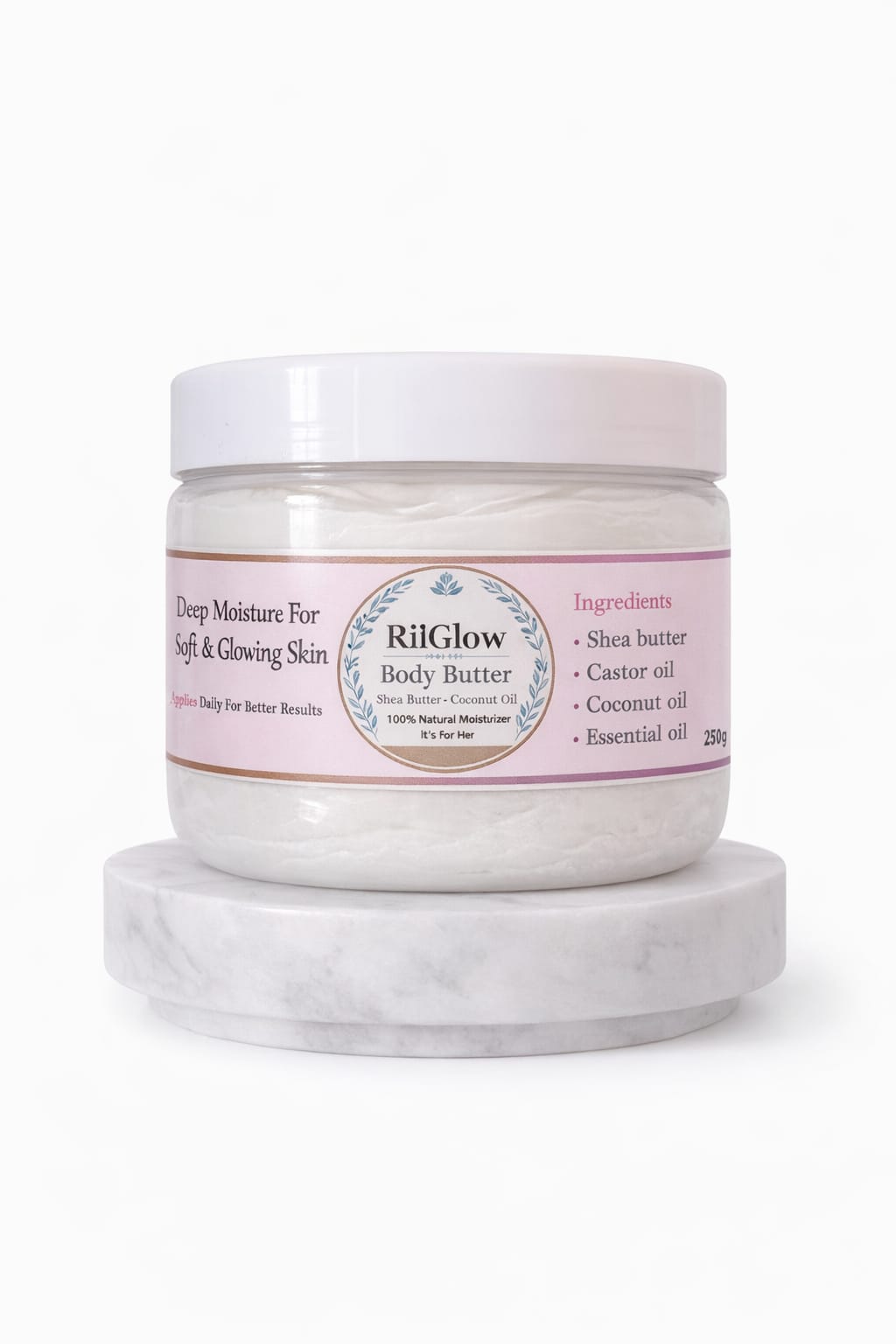 Lavender Shea Whipped Body Butter – Silky Skin with an anti-aging and anti-inflammatory effect.