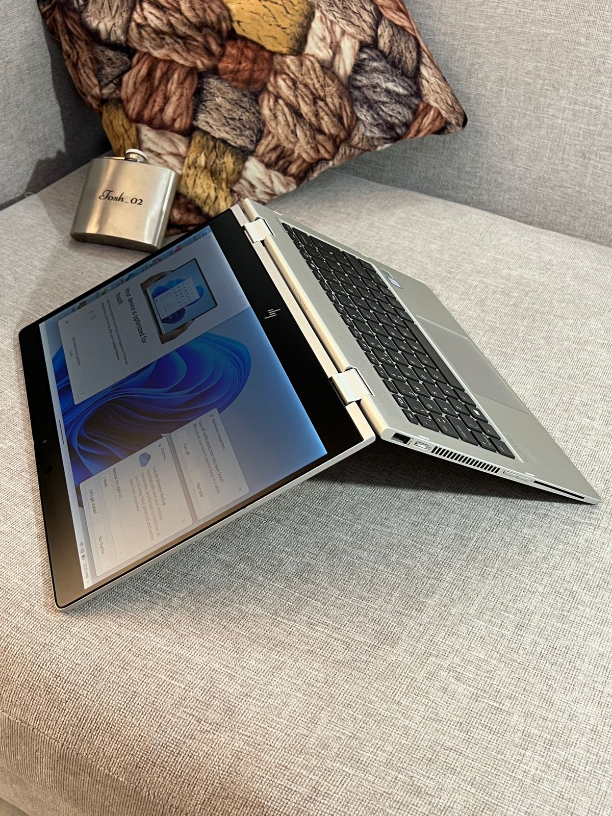 BOXED GRADE A HP ELITEBOOK 830G6 8TH GENERATION INTEL CORE I5 8GB RAM MEMORY 256GB SSD TOUCH SCREEN AND X360 WITH ACTIVATED WINDOWS AND OFFICE 2019 WITH 6 MONTHS WARRANTY
