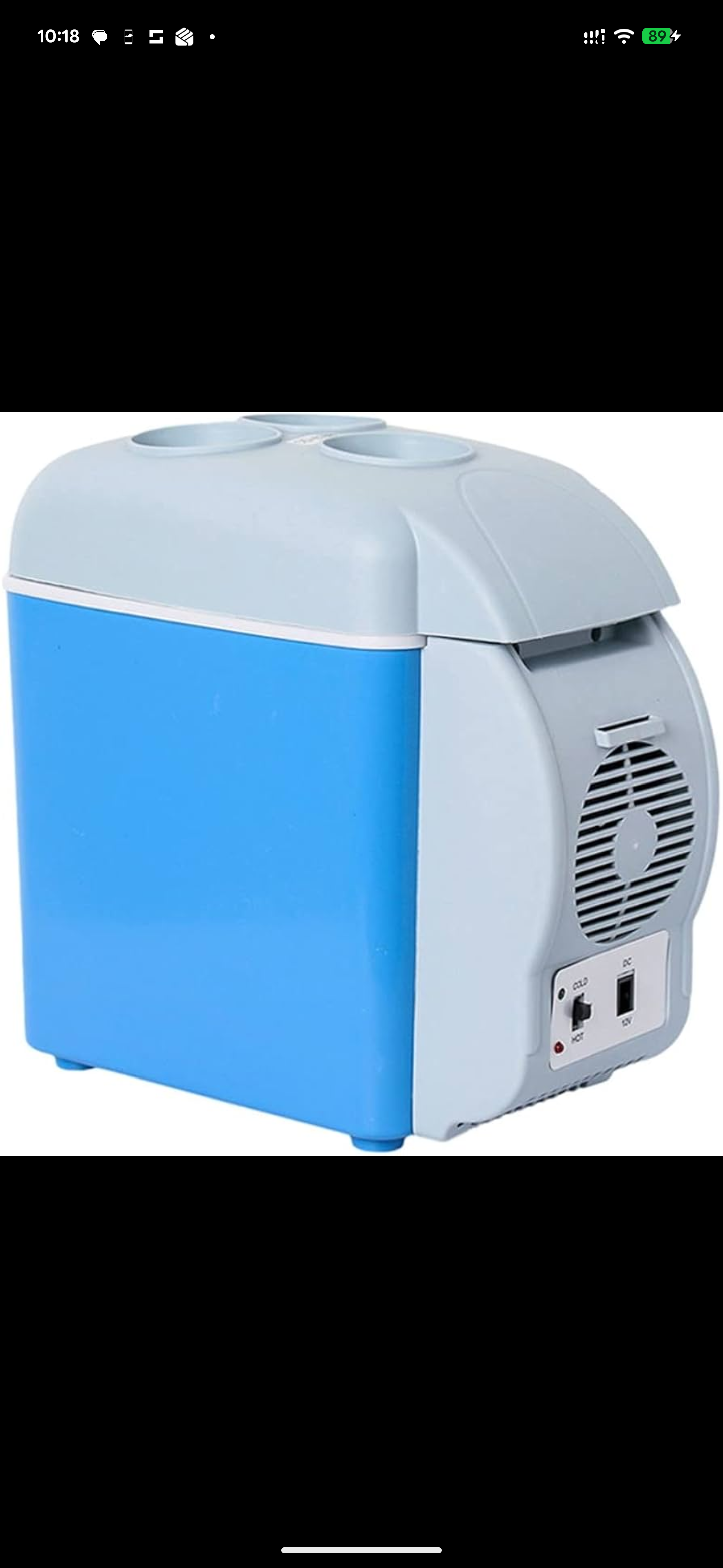 🧊🔥 7.5L Mini Fridge – Cool & Warm, Anywhere! Compact, portable, and super convenient—this 7.5-liter mini fridge keeps your items cold or warm on demand. Perfect for home, office, car trips, or camp