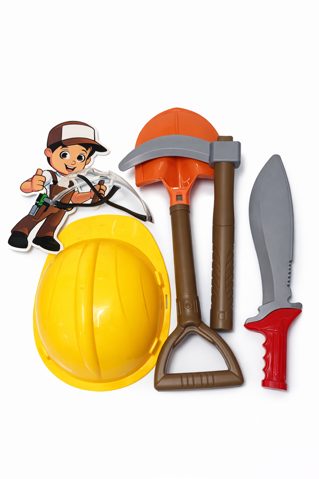 👷‍♂️🏗️ Kids Construction Engineer Set Turn playtime into a fun construction adventure with this exciting engineer role-play set for kids! Perfect for little builders who love to explore and create.