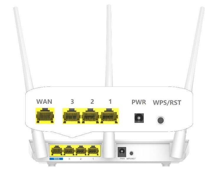 Smart Home Essential] Tenda F3 High-Performance 300Mbps Wireless Router - Broadcom Chip, WIFI Stable & Fast Computers Accessories PC Phones Networking Product