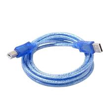 1.5m Printer Cable USB A to B High-Speed Data Transfer | Durable Thick Wire | Stable Printing Connection | Compatible with HP Canon Epson Brother Printers etc.